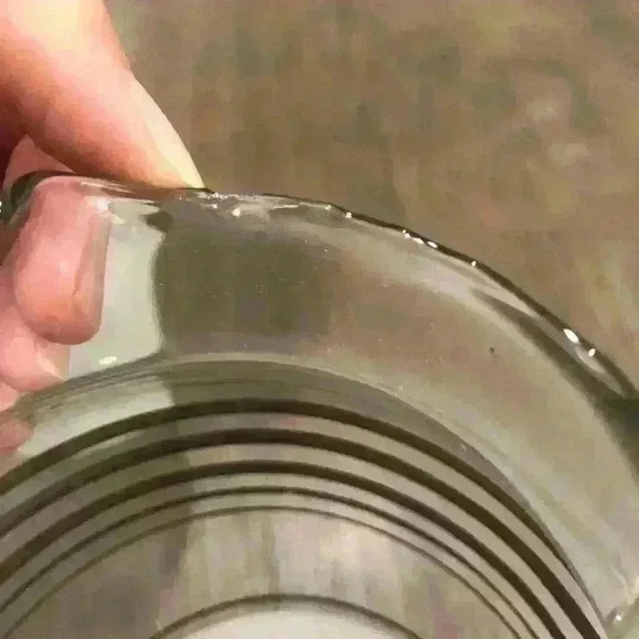 MCM West Virginia Glass Silver Nip Frost Ringed Cocktail Shaker/Pitcher/Glasses - Picture 7 of 9